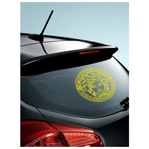 наклейка на авто, 00396 Versache,Золотой