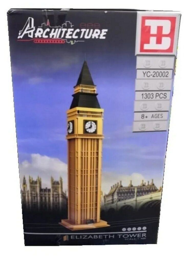 Конструктор Елизаветинская башня 1303 деталей