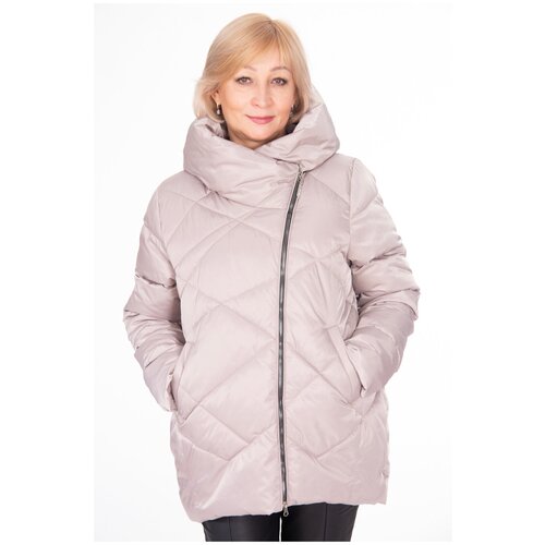 фото Куртка modtex, размер 58, бежевый