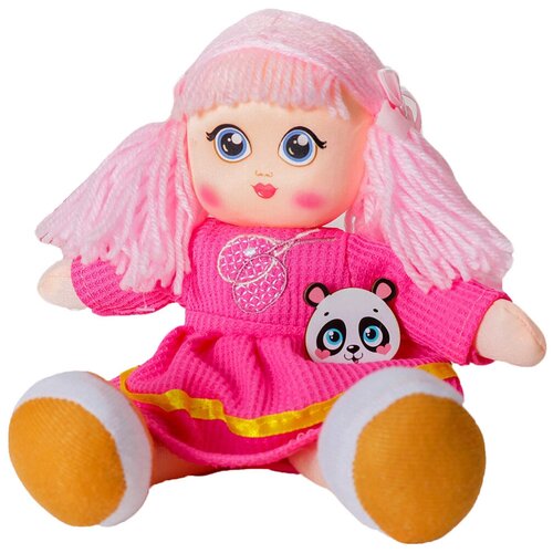 фото Кукла "маша" milo toys, с брошкой, 30 см