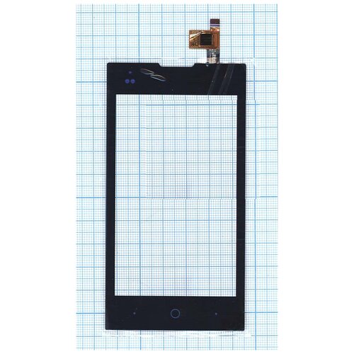 Сенсорное стекло (тачскрин) для ZTE V815W черное for zte blade v7 max lcd display glass panel touch screen digitizer assembly phone parts repair kit for zte blade v7 max screen