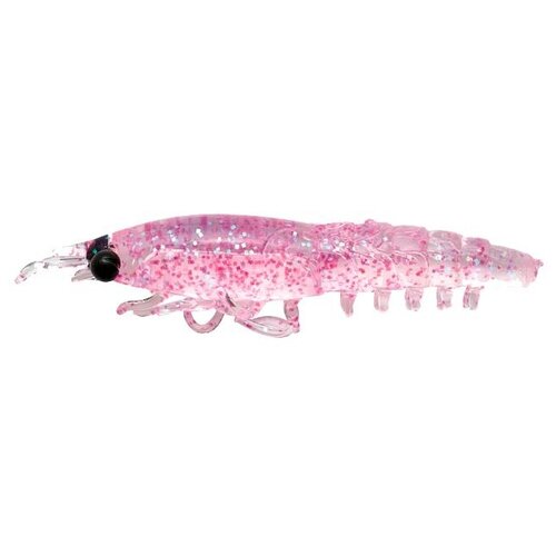 Приманка Nikko Dappy Saruebi Shrimp 76мм #Purple Glitter приманка nikko okiami shrimp l 58мм clear brown