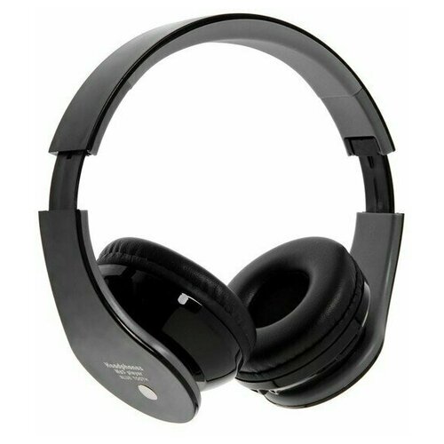 Наушники LuazON RX-10 беспроводные накладные microSD FM складные чёрные 313500₽