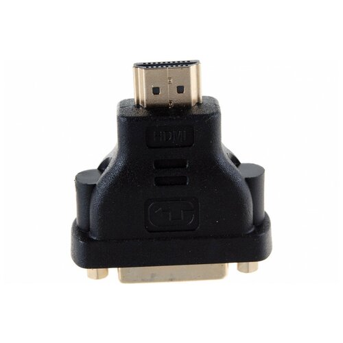 Переходник AOpen/Qust DVI-D 25F - HDMI 19M ACA311 16199521 переходник dvi d 25f hdmi 19m позолоченный