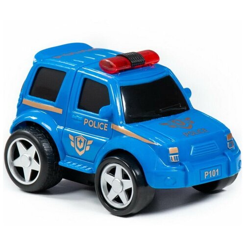 Машинка полесье Крутой Вираж полиция инерционный ,(в коробке) игрушка автомобиль крутой вираж полиция инерционный в коробке полесье [п 78902]