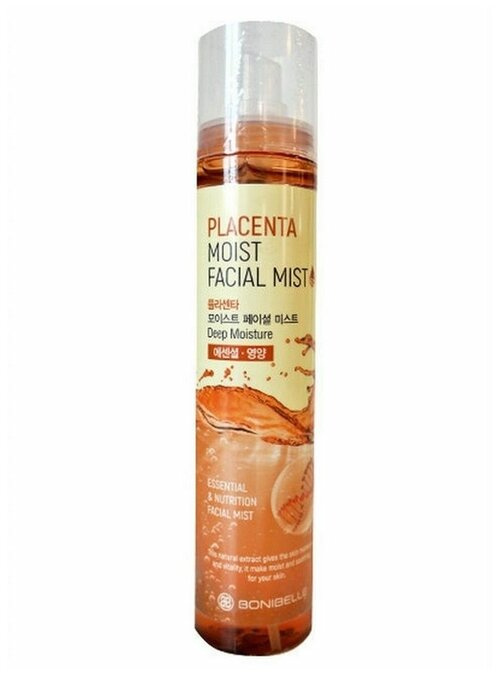 Enough Спрей для лица плацента - Bonibelle placenta moist facial mist, 130мл