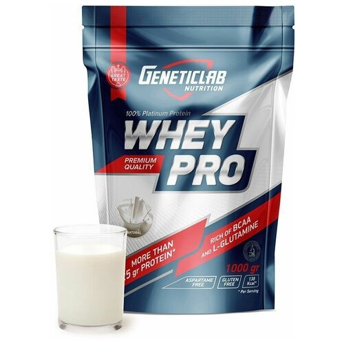 WHEY PRO (100% WHEY) 1000g Unflavored (Без вкуса) /Протеин ДС / Унифиц. пакет