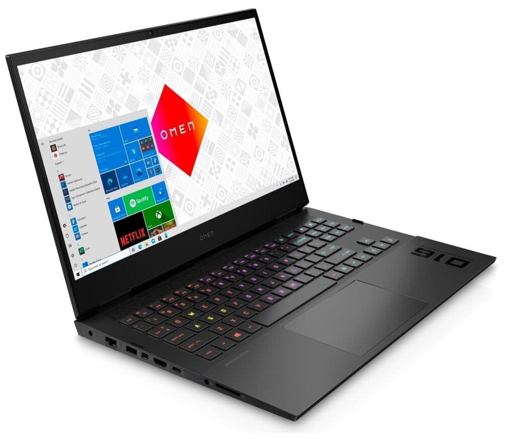 Ноутбук HP Omen 16-c0045ur Ryzen 7 5800H16GbSSD1000GbRTX 3070 8Gb161IPSFHDDOS30dksilver