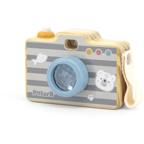 Детский деревянный Фотоаппарат Viga toys PolarB с калейдоскопом, 44034