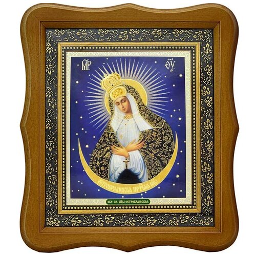 Остробрамская Богородица. Печатная икона.