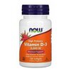 NOW Foods Vitamin D3 2000 ME 120 капсул - изображение