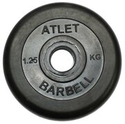 Диск для штанги MB Barbell Атлет MB-AtletB26 26 мм, 1.25 кг