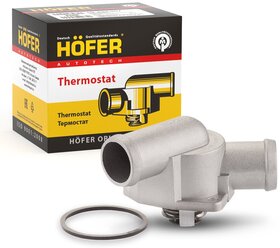 Термостат ВАЗ 21082 крышка с термоэлементом Hofer