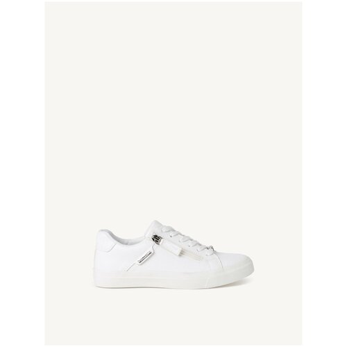 фото Ботинки на шнурках женские tamaris, белый 38