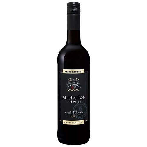Вино безалкогольное красное Klaus Langhoff 0.75 л