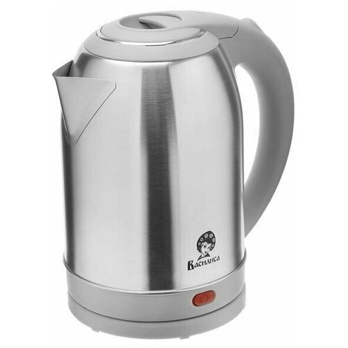 Чайник электрический василиса Т32-2000 металл 2 л 1500 Вт серый 528200₽