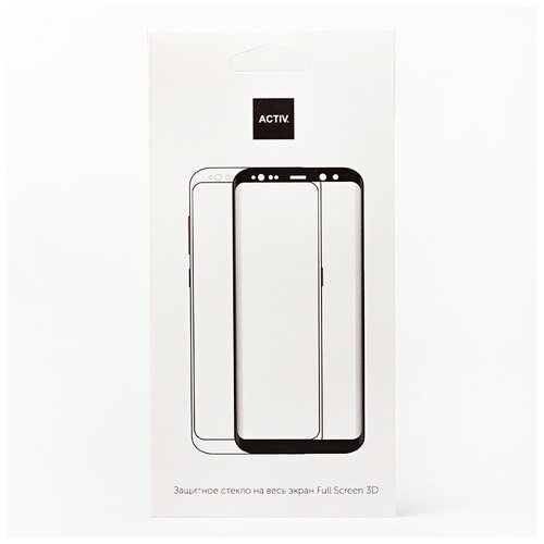 Защитное стекло Activ (102979) защитное стекло red line для смартфона iphone 13 pro max full screen full glue 3d прозрачное с черной рамкой ут000027285