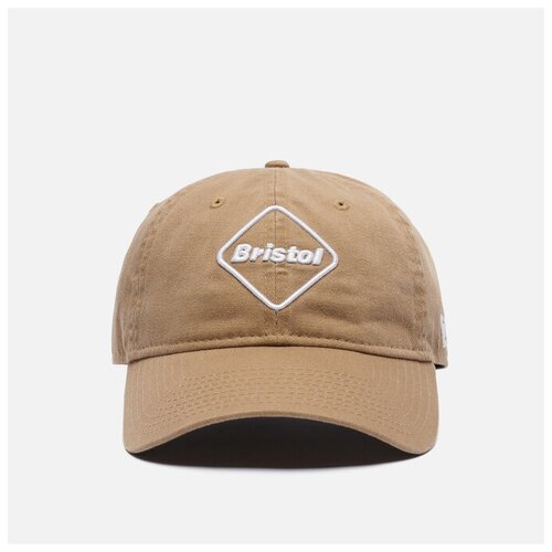 фото Кепка f.c. real bristol x new era emblem 9thirty бежевый , размер one size