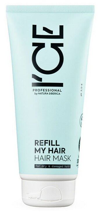 Маска ICE Professional Refill My Hair для сухих и поврежденных волос 200 мл.