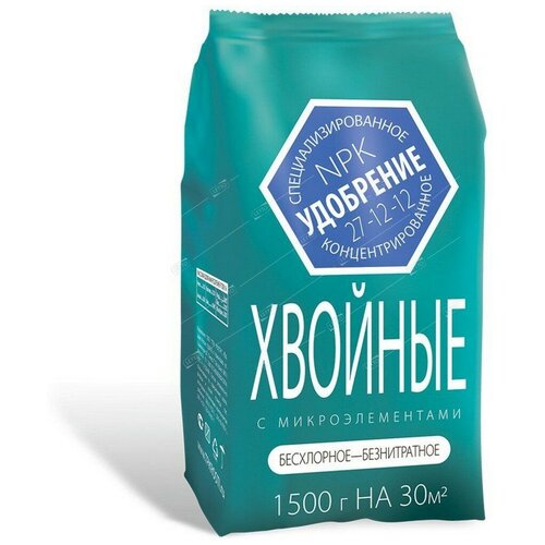 Минеральное удобрение агроуспех Хвойное с микроэлементами 1.5 кг 51777