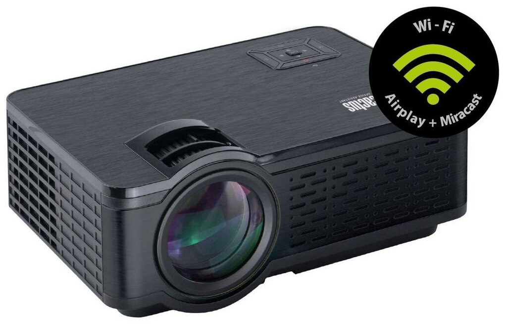 Cactus Проектор CS-PRE05BWXGA-W LCD 1800Lm 1280x720 15001 ресурс лампы30000часов 1xUSB typeA 2xHDMI 175кг