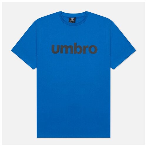 Мужская футболка Umbro FW Linear Logo Graphic синий, Размер S