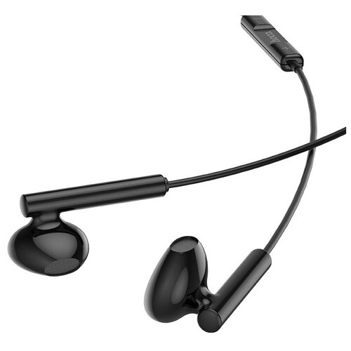 Наушники вкладыши С микрофоном HOCO M64 MELODIOUS BLACK черные 35100₽