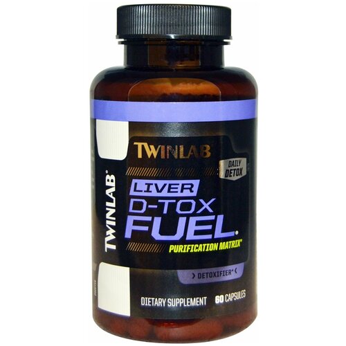 Twinlab Liver D-Tox Fuel 60 kap Поддержка печени