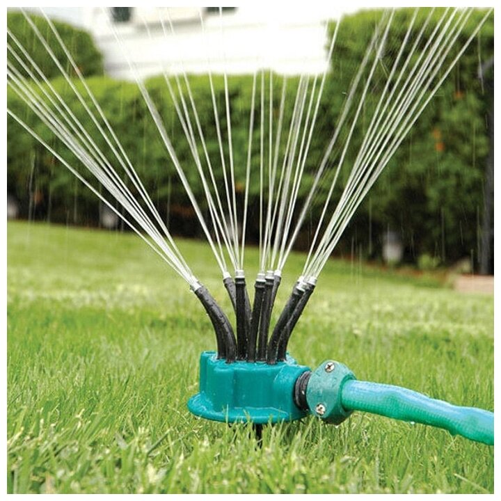 Спринклерный ороситель (дождеватель) Multifunctional Sprinkler 12 в 1 - фотография № 3