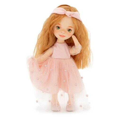 мягкая кукла sunny в светло розовом платье 32 см orange toys Мягкая кукла «Sunny в светло-розовом платье», 32 см