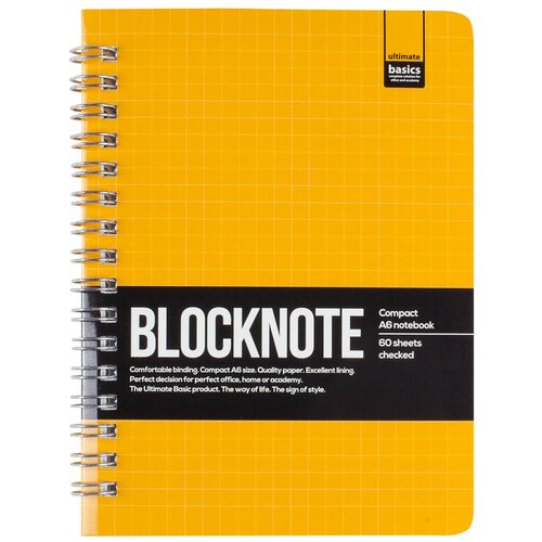 Бизнес Блокнот Ultimate basics Active book A6 альт блокнот а6 60 листов на гребне ultimate basics шотландка микс