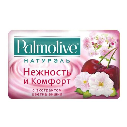 Palmolive Мыло Palmolive Нежность и комфорт (цветок вишни) 90 г TR 00750C, 6 шт.