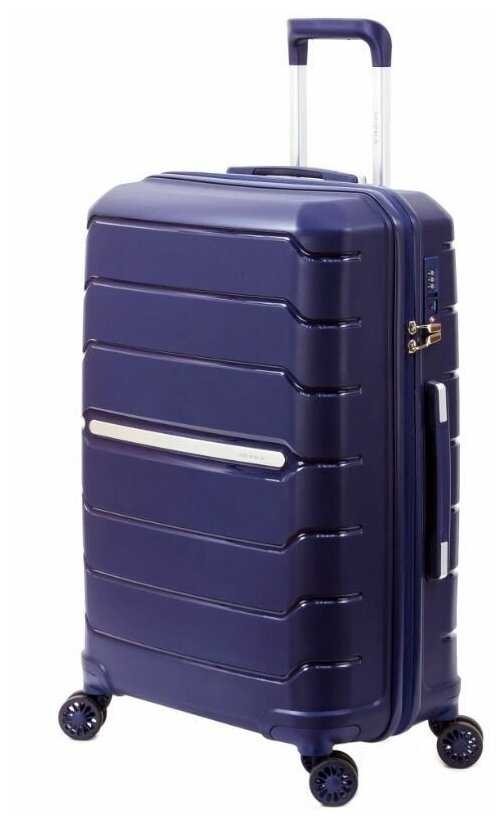 Чемодан SUPRA LUGGAGE SUPRA STS-1004-M, Navy Blue, 60 л