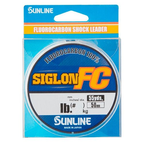 Флюорокарбон Sunline SIGLON FC #3.5 16LB d-0.33mm 50m 7.1kг