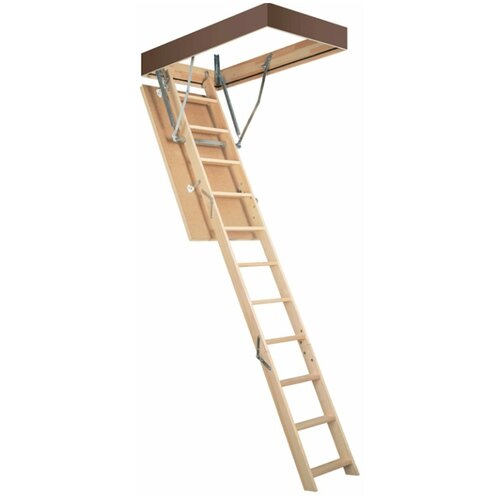 Чердачная лестница FAKRO SMART 60х120 см, высота 280 см металлическая складная чердачная лестница fakro lmk 70 120 280 см