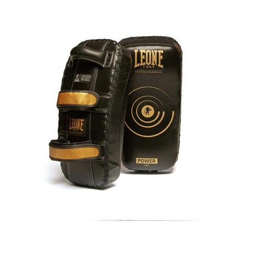 фото Лапы для тайского бокса (макивара) leone 1947 punch & kick mitts power line gm420 (универсальный размер)