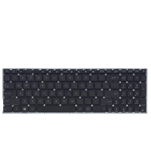Клавиатура keyboard для ноутбука Asus X551 X551CA X551MA F550 F550V X551C X554L R512C R512MA P553 черная без рамки плоский Enter 706₽