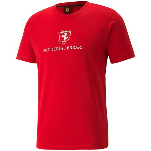 Футболка/533750-02/Ferrari Race Graphic Tee 2/красный/XL