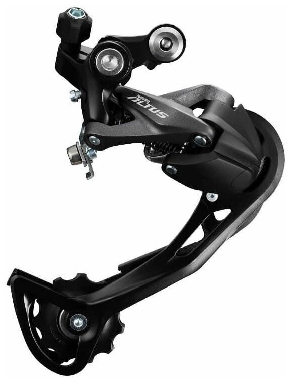 Переключатель задний Shimano ALTUS RD-M2000, 9 скоростей, на адаптер (петух), длинная 45T 31012277