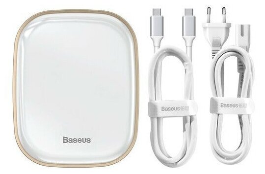 USB хаб Baseus AC Multifunctional 2USB1CHD 4KSDTFRJ45 CAHUB-AC02 белый