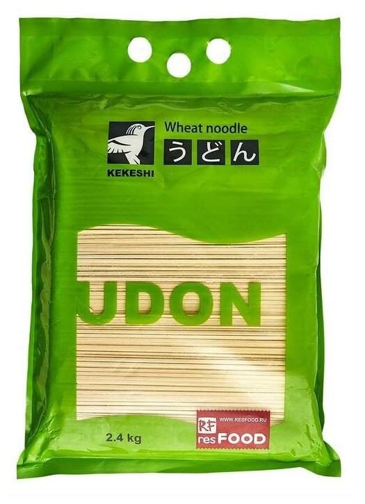 Лапша пшеничная Удон KEKESHI 2,4 кг