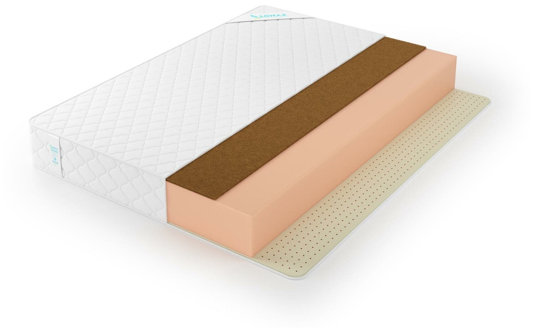 Россия Матрас Lonax Roll Latex Cocos Max 200x220