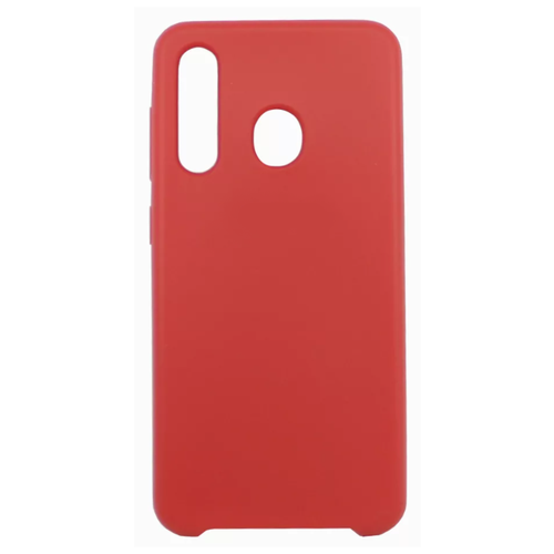 Чехол силиконовый Samsung Galaxy A20/А30/M10S, Silicone case, красный силиконовый чехол silicone case для samsung a305 galaxy a30 a205 galaxy a20 красный