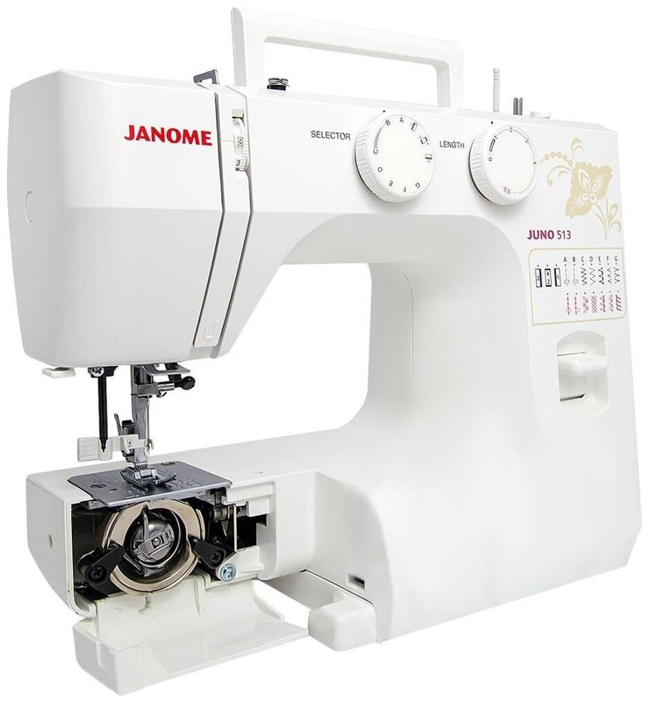 Швейная машина JANOME Juno 513 - фотография № 3