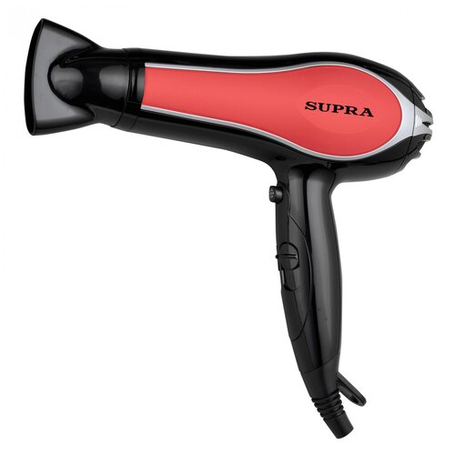 Фен SUPRA PHS-2206L черныйкрасный 135000₽