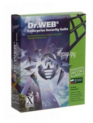 Программное обеспечение Dr. Web Медиа-комплект для бизнеса сертифицированный 11 Box BOX-WSFULL-11