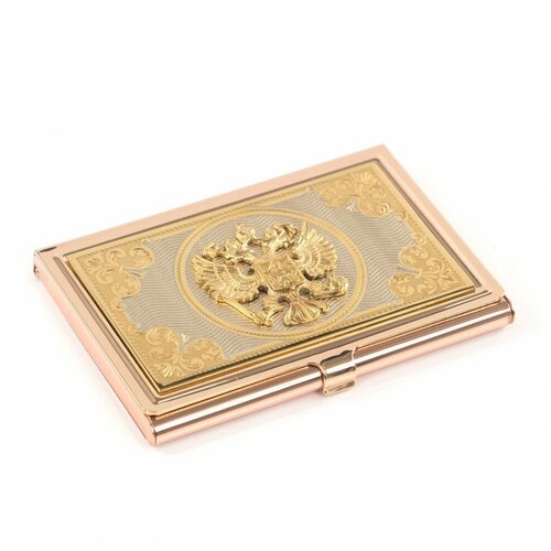 Металлическая визитница «Россия»