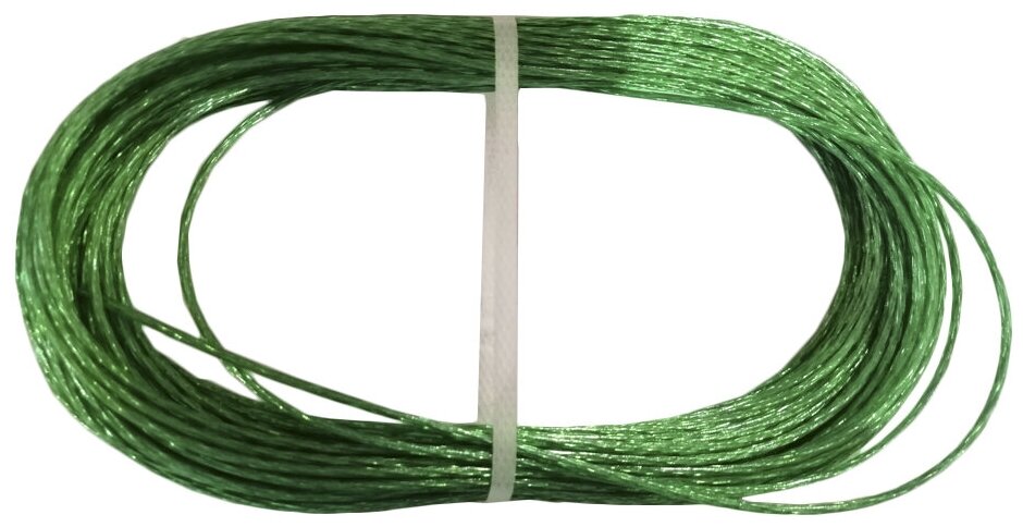 BEFAST Трос стальной латунированный с покрытием полиамид 2, погодоустойчивый, зеленый, 20м TCO020GS