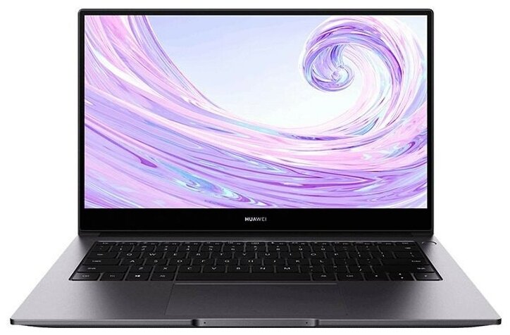 Ноутбук Huawei MateBook B3-410 Core i5 10210U 8Gb SSD512Gb Intel UHD Graphics 14 IPS FHD 1920x1080 Windows 10 Professional grey WiFi BT Cam