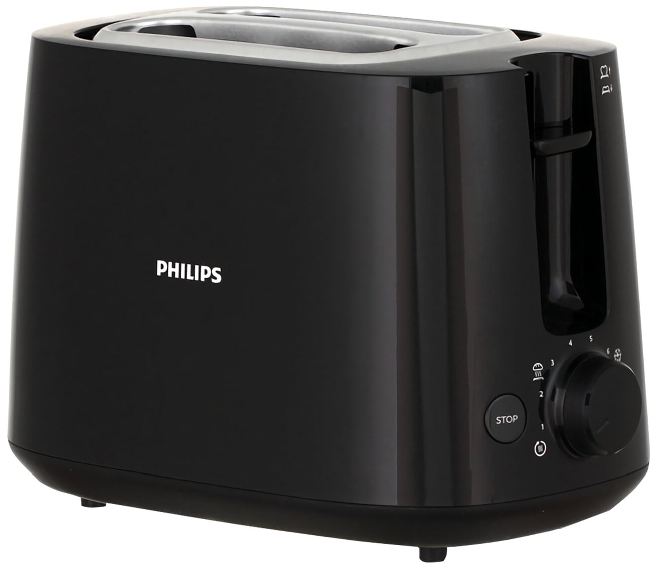 Тостер Philips HD2581, черный - фотография № 2